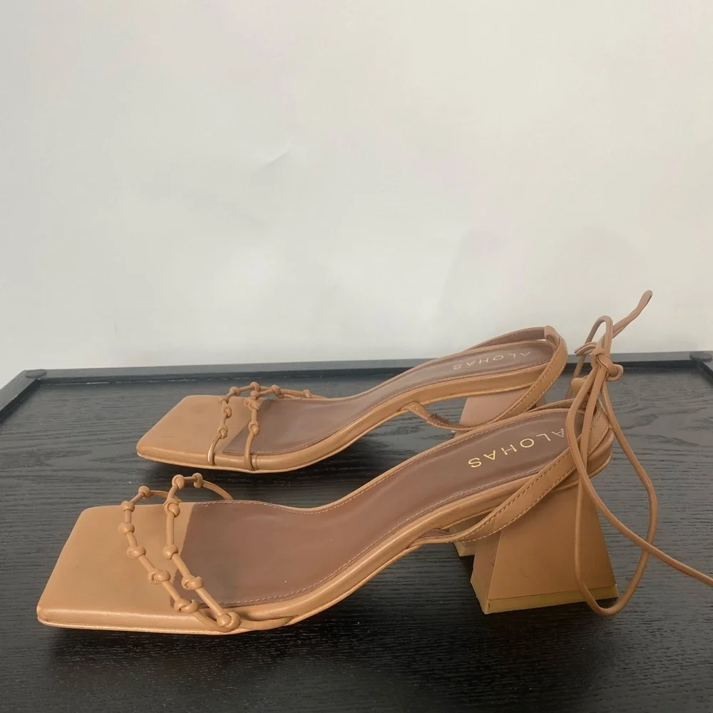 Alohas Juniper Sandal in Camel Size 38 *Missing strap‎ - Picture 13 of 15
